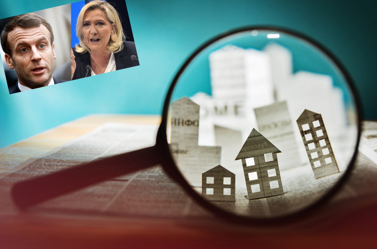 Les programmes de Macron et Le Pen pour l'immobilier
